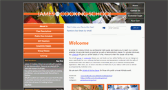 Desktop Screenshot of jamesstcookingschool.com.au